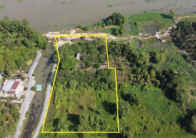 ĐẤT MẶT TIỀN SÔNG SÀI GÒN – LÔ ĐẤT ĐẸP (5.000M) TẠI TRUNG AN, CỦ CHI!