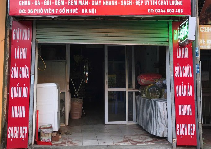 CHÍNH CHỦ CẦN SANG NHƯỢNG CỬA HÀNG GIẶT KHÔ LÀ HƠI TẠI CỔ NHUẾ - HÀ NỘI