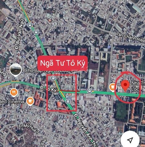 CHO THUÊ MẶT BẰNG ĐẸP – 585 Tô Ký,Trung Mỹ Tây, Quận 12 (khu vực Nhà Thuốc Nhiều Lộc)