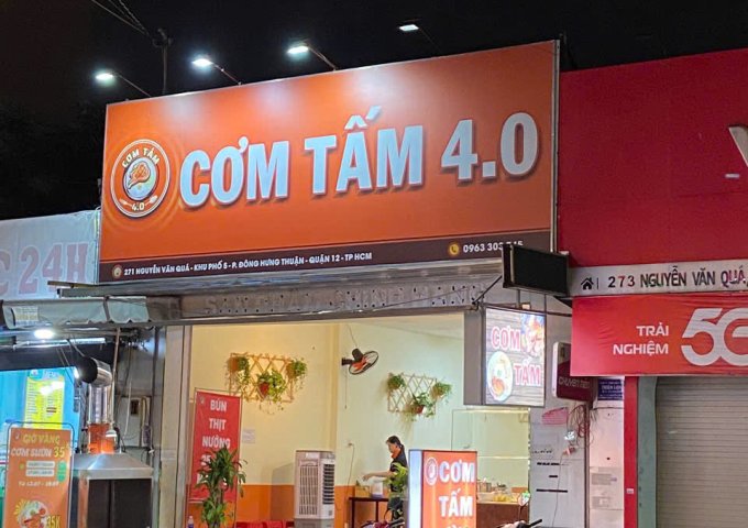 SANG MẶT BẰNG KINH DOANH – NGUYỄN VĂN QUÁ, QUẬN 12