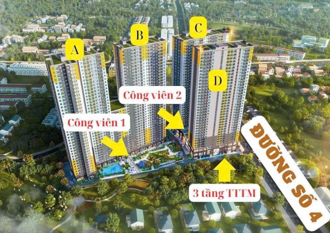 CHÍNH CHỦ CẦN SANG NHƯỢNG CĂN HỘ 2PN – 2WC TẠI BCONS SOLARY