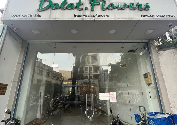 CHO THUÊ LẦU 1 – 115M² – NHÀ MẶT TIỀN ĐƯỜNG VÕ THỊ SÁU, QUẬN 3