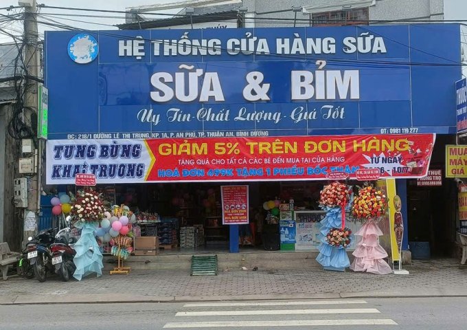 CHO THUÊ MẶT BẰNG KINH DOANH VỊ TRÍ ĐẸP – PHƯỜNG AN PHÚ, TP THUẬN AN