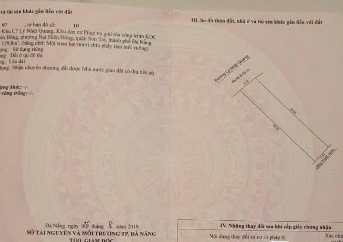 BÁN ĐẤT ĐẸP – TRUNG TÂM SƠN TRÀ, ĐÀ NẴNG