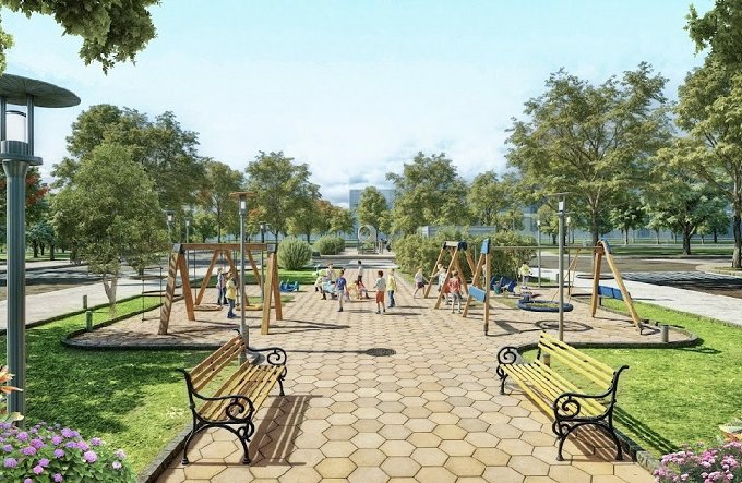 Bán nhà 5 tầng, đường 36m, Hoàng Huy Green river