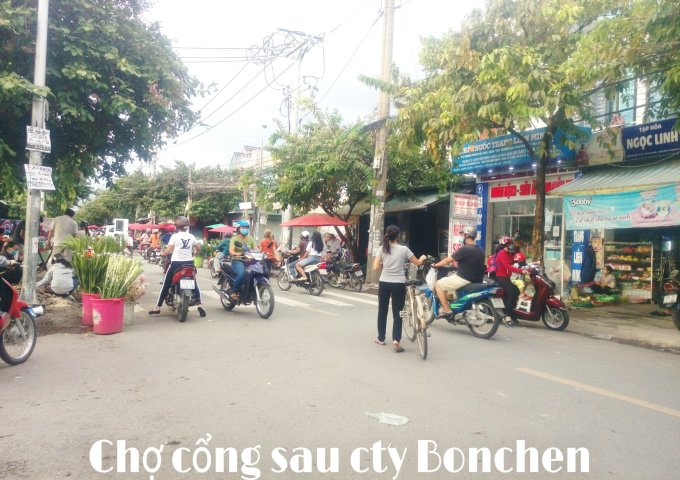 Bán nhà mặt tiền đường Bùi Hữu Nghĩa P.Bửu Hòa, vỉa hè đường nhựa rộng 4 làn xe chạy, gần ngã 4 chợ cổng sau cty Bonchen